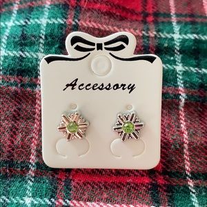 Snowflake earrings!
